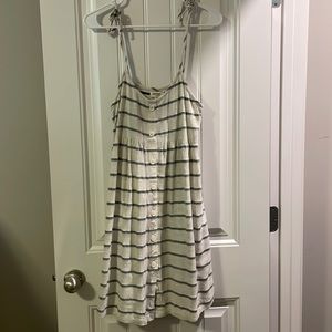 UpWest Striped Linen dress